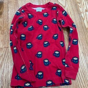 Hanna Andersson Hot Cocoa Pajama Top (only) Size 5